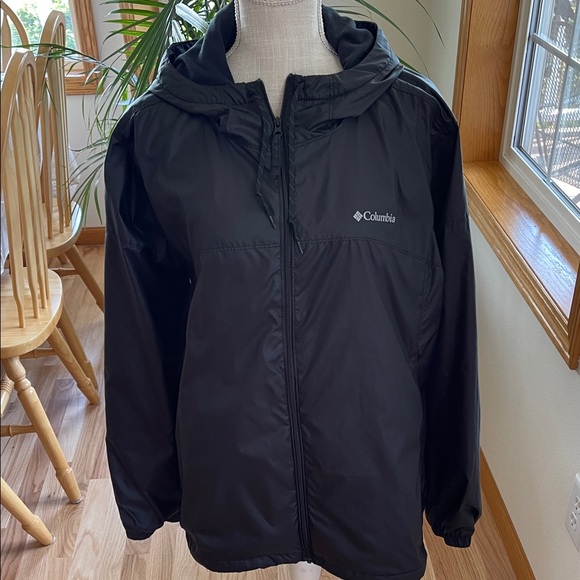 Columbia Black Utility Jacket - Picture 1 of 7